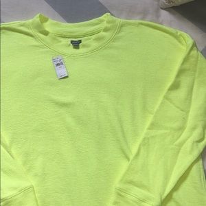 Brand new neon Aerie crewneck